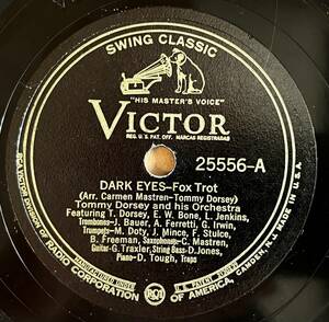 TOMMY DORSEY AND HIS ORCH. VICTOR Dark Eyes/ Blue Danube