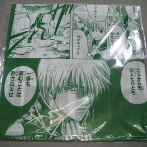 【送料94円】銀魂 手に汗握るハンカチ GINTAMA ジャンプフェスタ 限定品 大判サイズ ハンカチ バンダナにも 新品 アウトレット 返品可の画像2