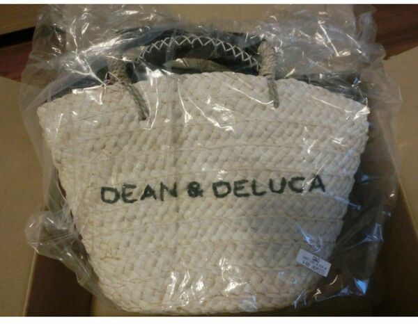 新品未使用　DEAN＆DELUCA×BEAMS COUTURE　保冷カゴバッグ　小　かごバッグ ディーンアンドデルーカ ビームス