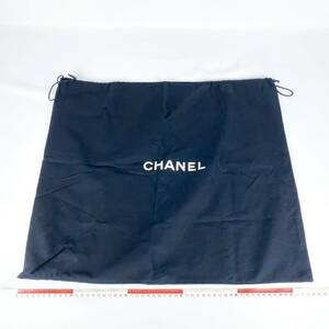 CHANEL シャネル 保存袋 大型 バッグ用 巾着袋 布 ブラック 53×46 内袋 巾着 付属品