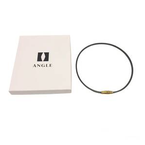 ●[1円スタート！ オススメ！]ANGLE アングル●e.モデル/e.MODEL/02ネックレス/アングルイー/ゴールド/Lサイズ/50㎝/磁石/磁気/AE02NGL/DC0の画像1