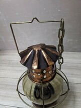 DECORATIVE OIL LAMP　オイルランプ　昭和レトロ　アンティーク　香港製_画像4