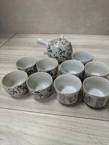 九谷焼 急須 湯呑 茶器セット 茶道具 陶器