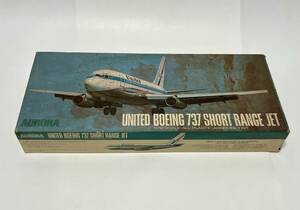  not yet constructed goods parts number not yet verification AURORA 1/72 United Airlines UNITED BOEING 737 SHORT RANGE JET