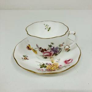 ROYAL CROWN DERBY　ロイヤルクラウンダービー　Derby Posies　ポジ―　BONE CHINA　カップ＆ソーサー　洋食器　1客　【0315-B】