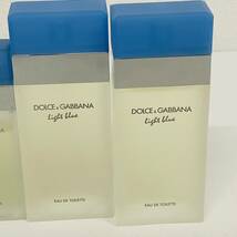 DOLOE＆GABBANA　香水　ドルガバ　ライトブルー　オードトワレ　ドイツ製　100ml　50ml　4.5ml　４本セット【0328-D】_画像2