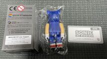 ベアブリック　ソニック・ザ・ヘッジホッグ　BE@RBRICK SERIES 46 Sonic the Hedgehog SEGA セガ　ハリネズミ　箱　カード付_画像2