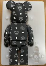 ベアブリック　MCM BLACK Ver. BE@RBRICK ※400%のみ　限定品　エムシーエム　Modern Creation Mnchen ベルリン　ミュンヘン　バック　黒_画像3