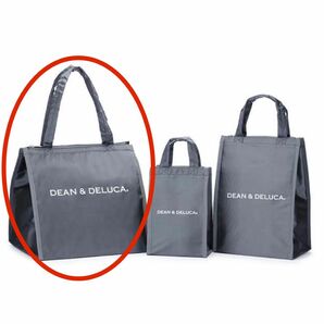 【新品未開封】グレー　L 保冷バッグ DEAN&DELUCAクーラーバッグ ディーンアンド デルーカ