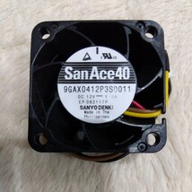 PC用　ファン　SanAce40 　コネクタあり 未使用品！ _画像1