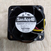 PC用　ファン　SanAce40 　コネクタあり 未使用品_画像1