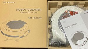 ecomo ロボットクリーナー TSUKAMOTO AIM-RC21(WT) 白 ピュアホワイト ロボット掃除機