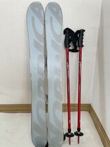 （中古品）NORDICA ショートスキー　長さ約88cm /ブーツ24cm セット_画像3