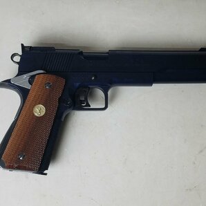 H649 当時物 樹脂製 モデルガン MGC COLT AUTOMATIC CALIBER.45 NATIONAL MATCH ウッドグリップ ケース付き 現状販売 ナショナルマッチの画像3