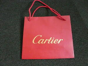 即決★カルティエ Cartier 紙袋 ショップ袋 手提げ ショップバッグ