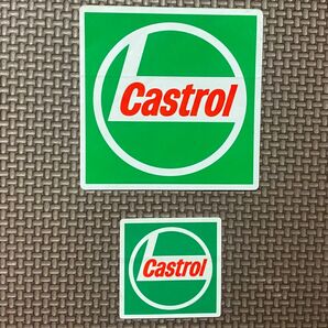 Castlor カストロール ステッカー2枚セット　旧ロゴ