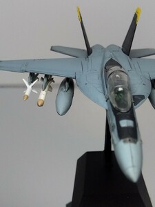 1/144　F/A18Fスーパーホーネットジョリーロジャーズ　ディテールアップ完成品　エフトイズ　童友社　WKC WTM