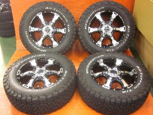 【Y4】CRIMSON MG VAMPIRE 18インチ 8.0J +47 PCD150 5H BFGoodrich All-Terrain T/A KO2 LT285/60R18 118/115S ランクル100系/200系など☆