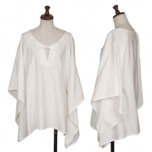  Limi feu LIMI feu ton cell cotton poncho cut and sewn white S