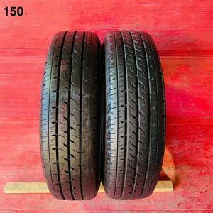 BRIDGESTONE ECOPIA R710 195/80R15 国産 2023/2021年式　パンク修理なし ビード切れなし 汚れあり 2本セット