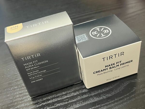 【新発売】TIRTIR ティルティル クリーミー バーム プライマー 化粧下地 オーラクッションファンデ ミニ 21N アイボリー