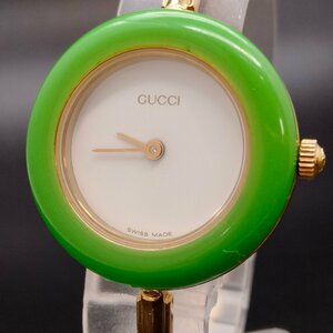 グッチ Gucci 腕時計 不動品 11/12.2（チェンジベゼル） レディース 3550197