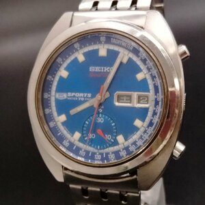 セイコー Seiko 腕時計 不動品 6139-6010(5スポーツ スピードタイマー) メンズ 1315609