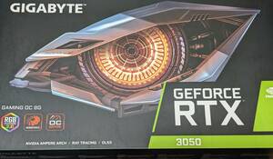 GIGABYTE GeForce RTX3050 8GB GV-N3050GAMING OC-8GD 