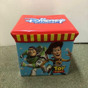 ディズニー　Disney トイストーリー　折りたたみ収納ボックス　スツール