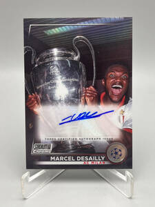 2022-23 Panini Stadium Chrome マルセル・デサイー Marcel Desailly 直筆サインカード AC MILAN Auto