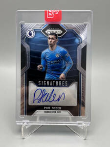 2021-22 Panini Prizm EPL フォーデン Phil Foden 直筆サインカード Auto Manchester City