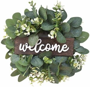  lease artificial flower You ka Release dry flower welcome flower wheel Christmas wreath 