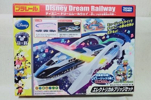  почти прекрасный товар * Plarail Disney электрический Bridge комплект Dream направляющие way 