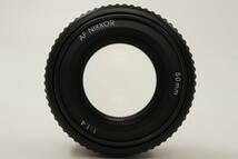 n-3●売り切り●Nikon Ai AF NIKKOR 50mm F1.4 S NEW●HS-9 メタル フード●ニコン●_画像2