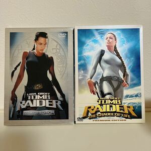 洋画 トゥームレイダー プレミアムエディション 2本セット まとめ売り TOMB RAIDER 初回限定 アンジェリーナ・ジョリー