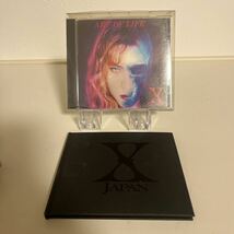 CD X エックス X JAPAN hide まとめ売り 5点セット ART OFLIFE SINGLES BLUEBLOOD VANISHINGVISION_画像9