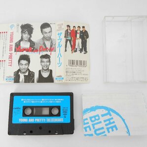 〇THE BLUE HEARTS ブルーハーツ YOUNG AND PRETTY カセット 1987年 歌詞カード付 カセットテープ 真島昌利の画像3