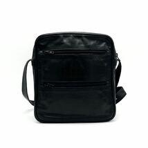 1円 良品 LOEWE ロエベ アナグラム ロゴ チャーム レザー ショルダー バッグ dk0309N_画像3