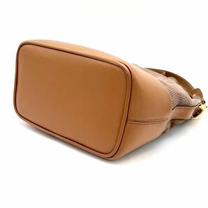 1円 LOEWE ロエベ ベラスケス ツイスト 巾着 レザー ショルダー バッグ D06109Nの画像5