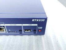 YAMAHA RTX830 ギガアクセス VPN ルーター ヤマハ 動作品 _画像2