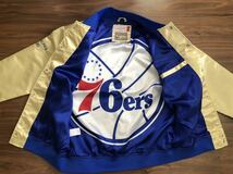 ミッチェル＆ネス　ジャケット　76ers Lサイズ_画像3