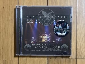 BLACK SABBATH ブラックサバス / DEFINITIVE TOKYO 1980 SOUNDBOARD 
