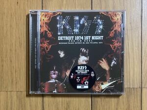 KISS キッス / DETROIT 1974 1ST NIGHT PRE- FM REEL ＋DVD THE VIDEO