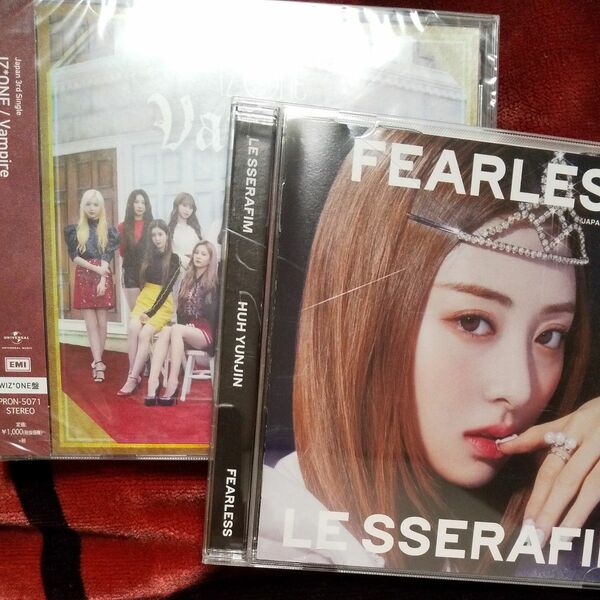 le sserafim fearless　ユンジン、iz'one vampire