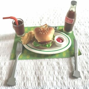 【希少品】こぐまキッチン こぐまバーガーセット　メガハウス