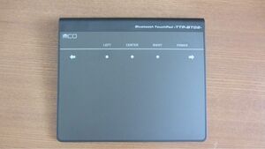 タッチパッド　ミヨシTTP-BT02/BK 高精度ワイヤレスタッチパッド