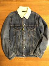 即決 最終値下げ 早く者勝ち WIND AND SEA × MINEDENIM DENIM BOA JKT (希少サイズ:4 通常Lサイズ位)_画像2