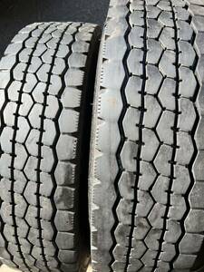 4トン　トラック オールシーズン 225/80R17.5 225/80-17.5 123/122L ダンロップ DUNLOP DECTES SP670 2022年製　2本セット