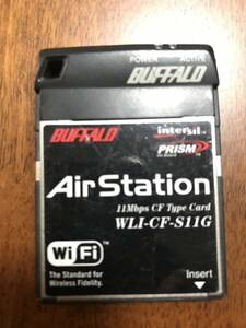 BUFFALO Air Station WLI-CF-S11G 11Mbps CF Type Card работа не проверка товар 