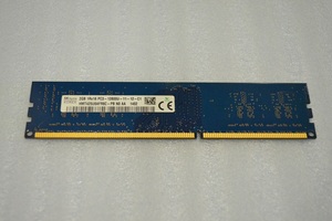 【中古】SK Hynix 2GB DDR3 1Rx16 PC3-12800U HMT425U6AFR6C-PB デスクトップRAMメモリ